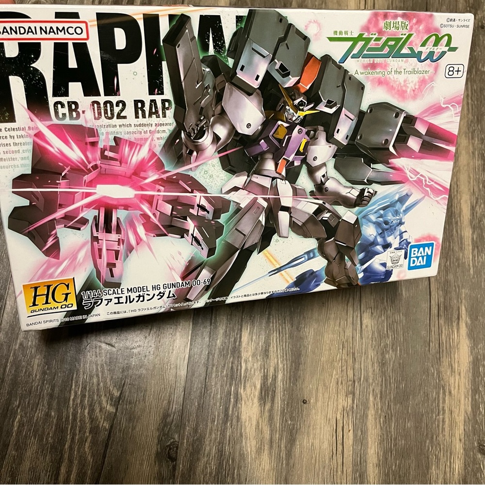 Bandai HG Gundam 00 CB-002 RAPHAEL GUNDAM 1/144 Scale Plastic Model Kit